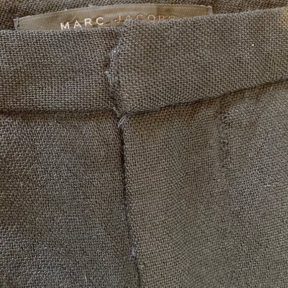 Marc Jacobs Wide Leg Wool Dress Pants in Black size 2 - Picture 4 of 16